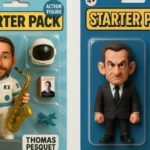 Starter Pack Pesquet et Sarkozy